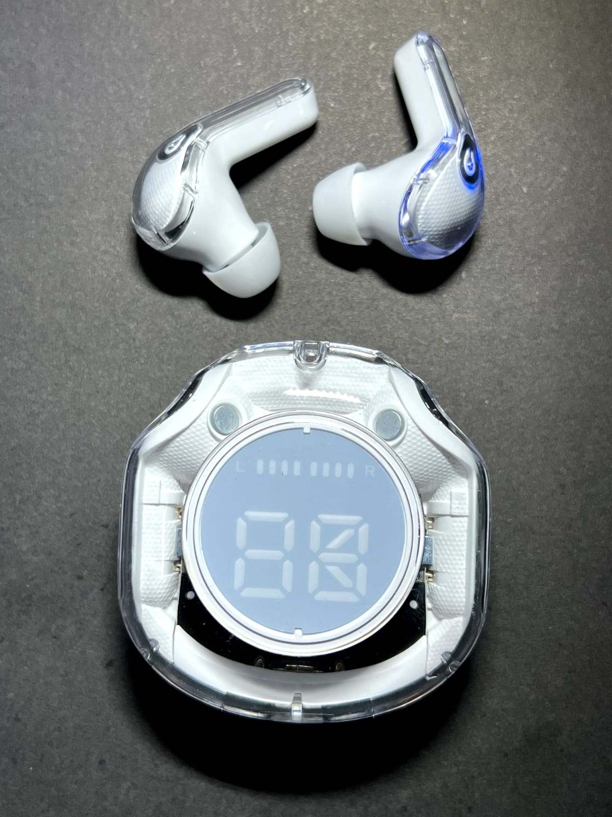 Air 39 Wireless Earbuds Transparent Bluetooth 5.3