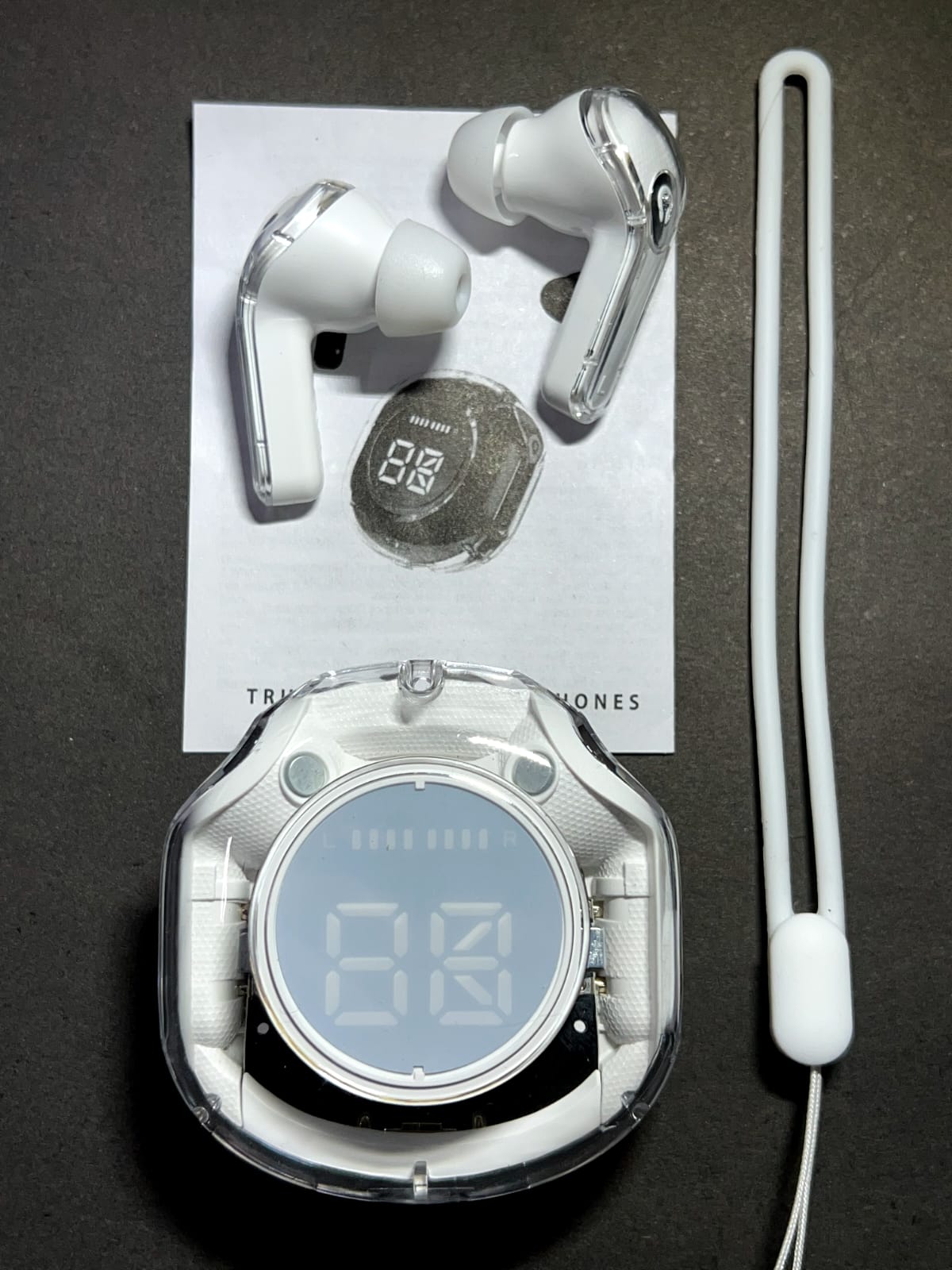 Air 39 Wireless Earbuds Transparent Bluetooth 5.3