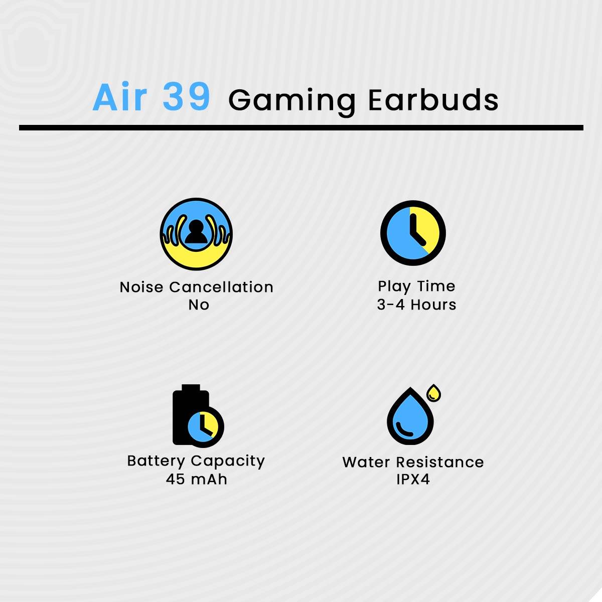 Air 39 Wireless Earbuds Transparent Bluetooth 5.3